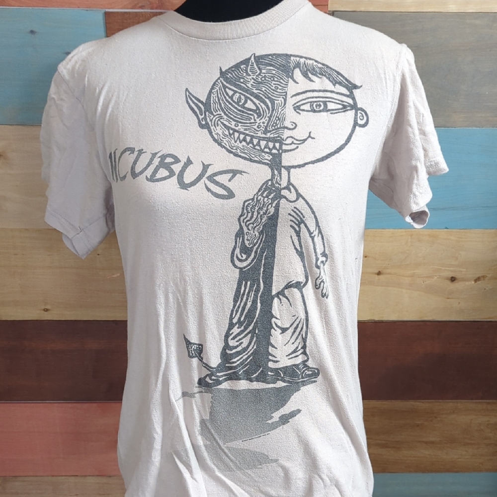 Incubus Print Men’s T-Shirt - Cream
